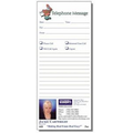 High Quality Notepad! 3 1/2" x 8" Telephone Message Pad - 25 Sheets